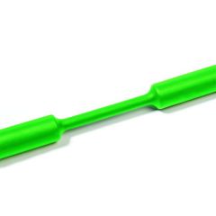 HellermannTyton 309-60284 Heat Shrink Tubing, Mini Reel, 2:1 Shrink Ratio, 1/16", 1.6/0.8 Dia, PO, Green, 100 ft/reel