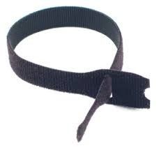8" x 1" Velcro® Brand One Wrap® Straps Black 675/Spool